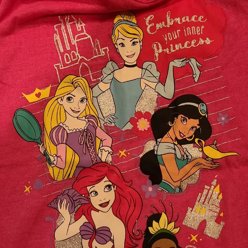 Disney Princess Pink Short Sleeve Tee